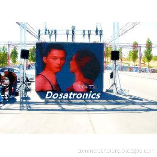 High brightness P7.2mm Outdoor Full Color Led Signs Seamles